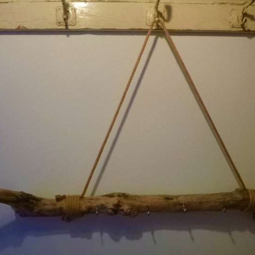 Schwemmholz Garderobe Einzelstück