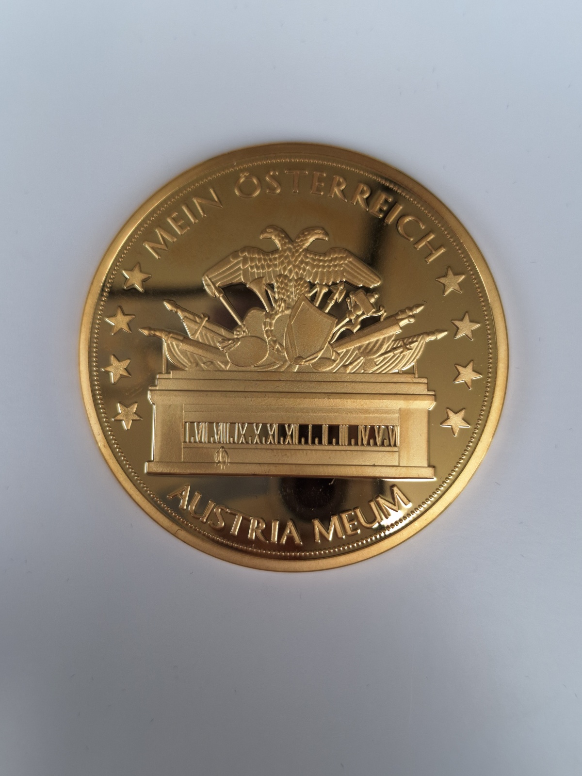 Gedenkmünze Rathaus Wien