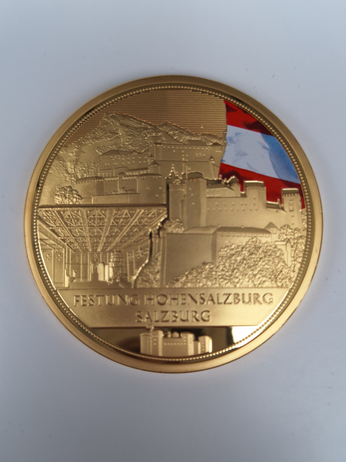 Gedenkmünze Festung Hohensalzburg
