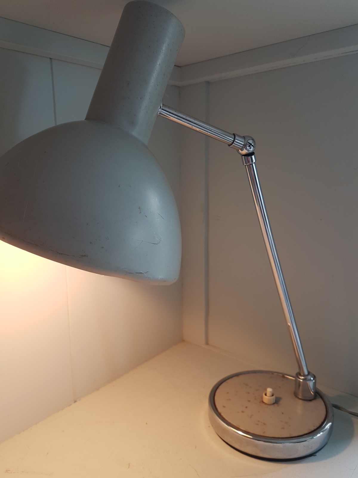 Stilux Italiaanse Vintage gepatineerde '50 desklamp