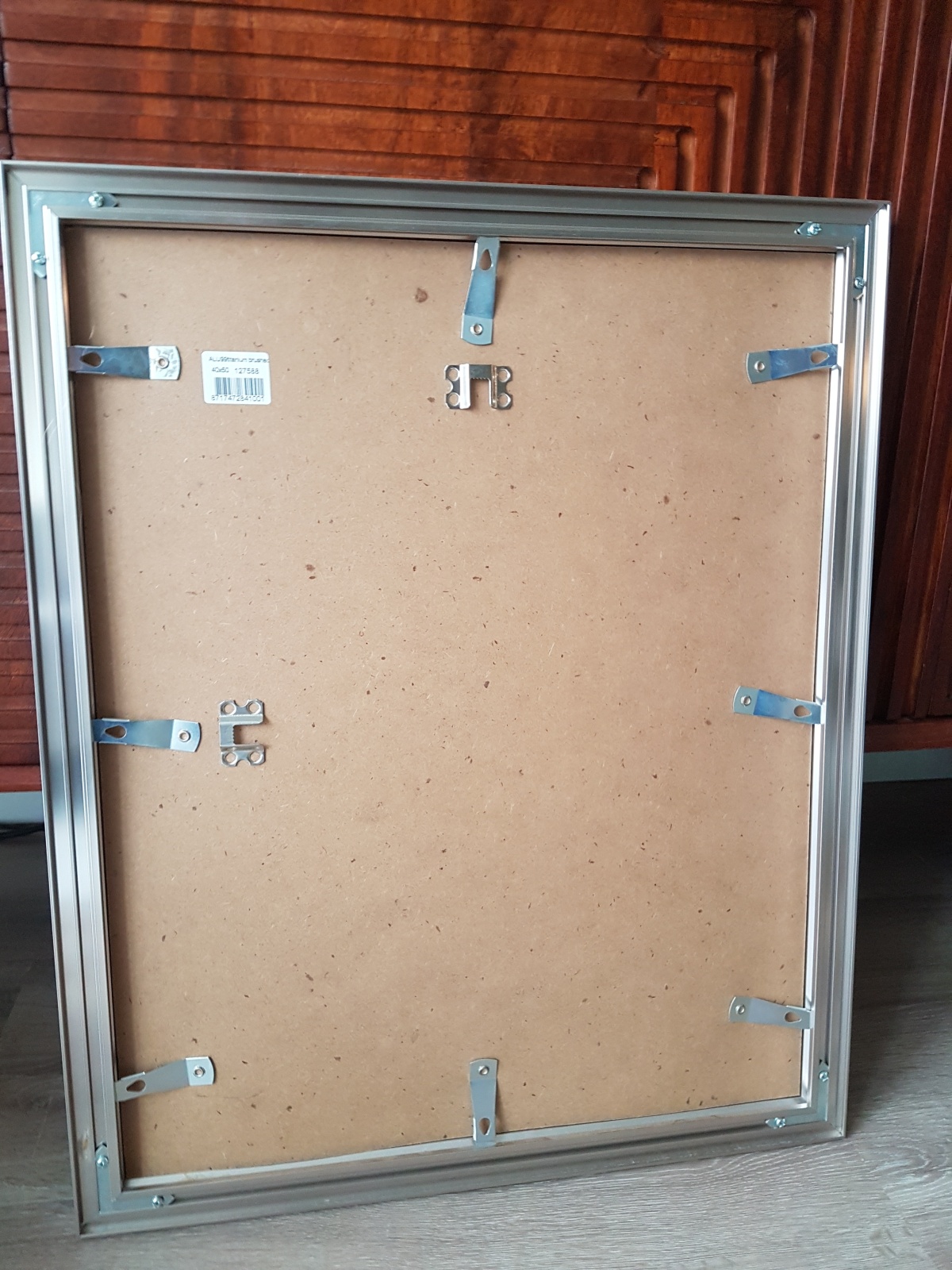 Rosina Wachtmeister - Collage met zilverfolie - Gesigneerd