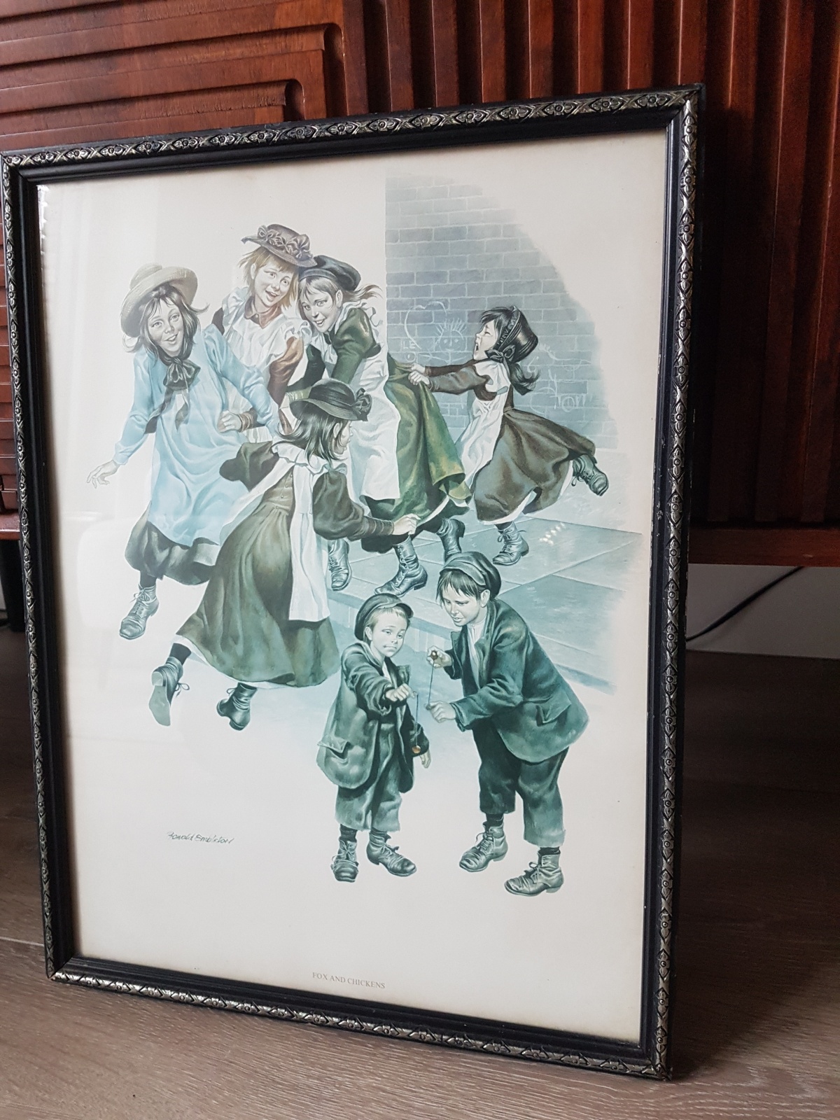 Ronald Embleton Lithografie - Gesigneerd - Ingelijst/Glas