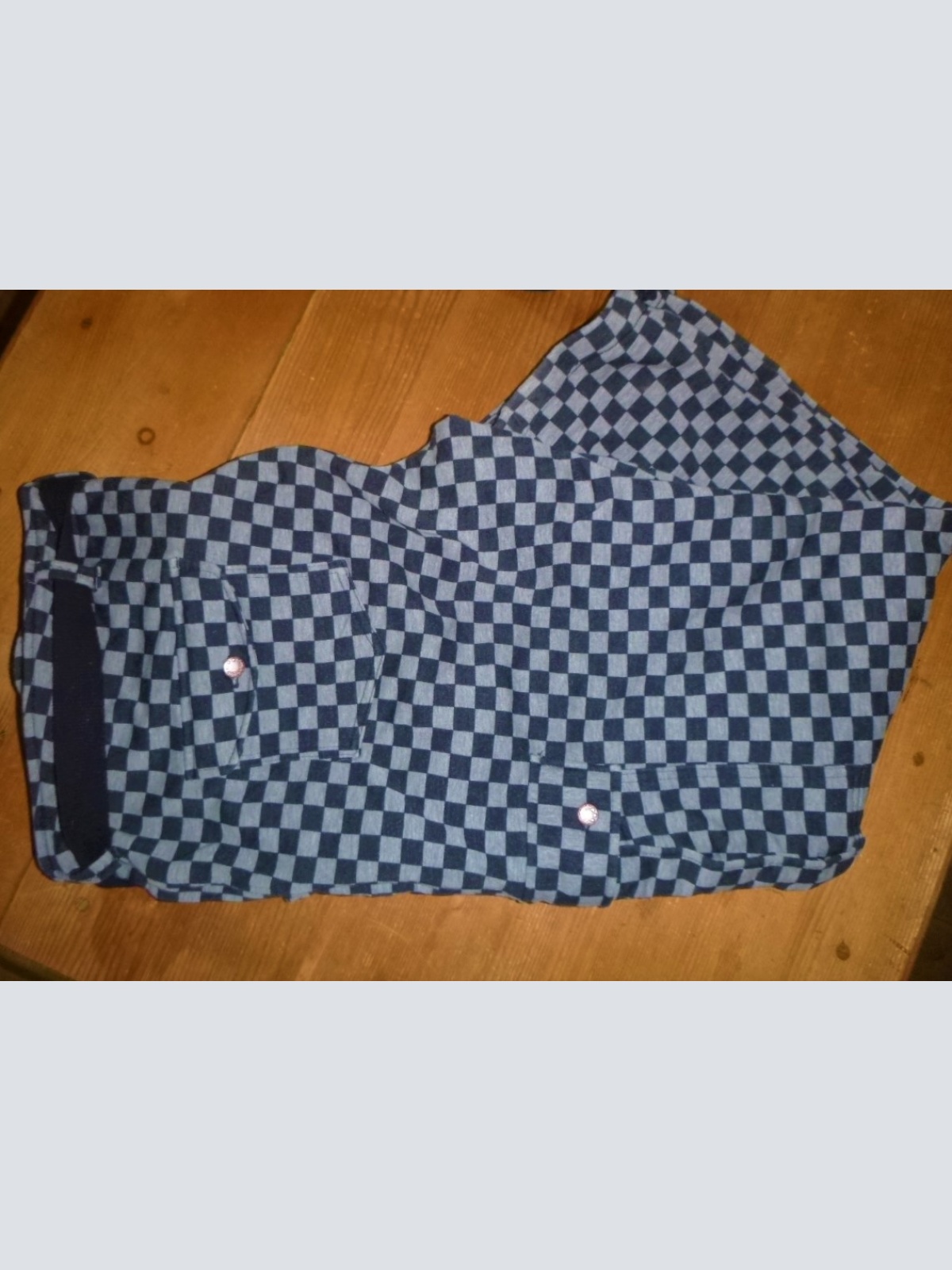 Sweat Cargo Hose schwarz/ grau kariert UNISEX!!