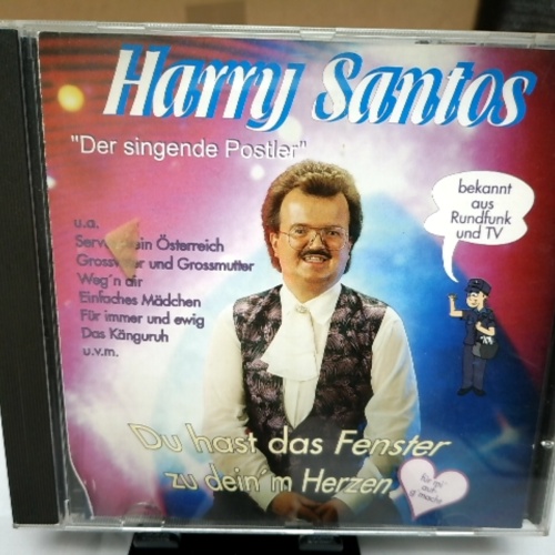 CD / Harry Santos - Du hast das Fenster zu deinm Herzen
