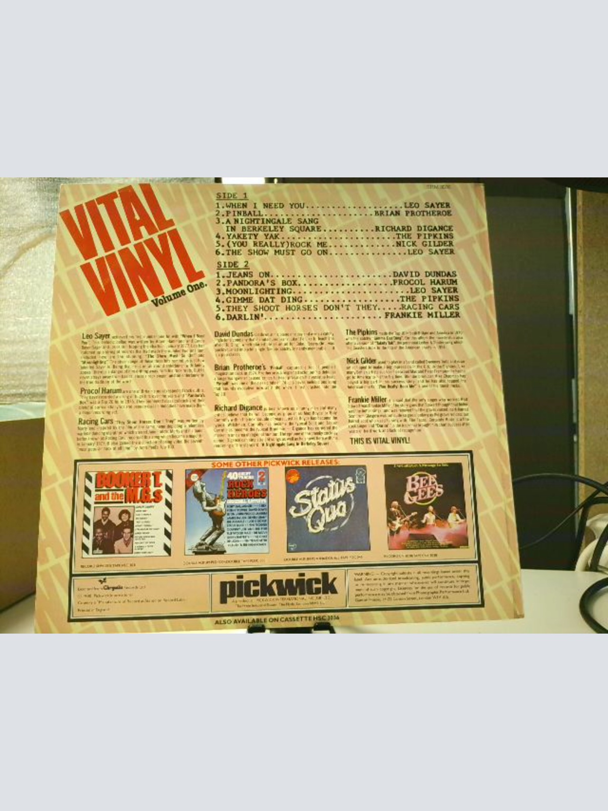 LP / Various – Vital Vinyl Volume One