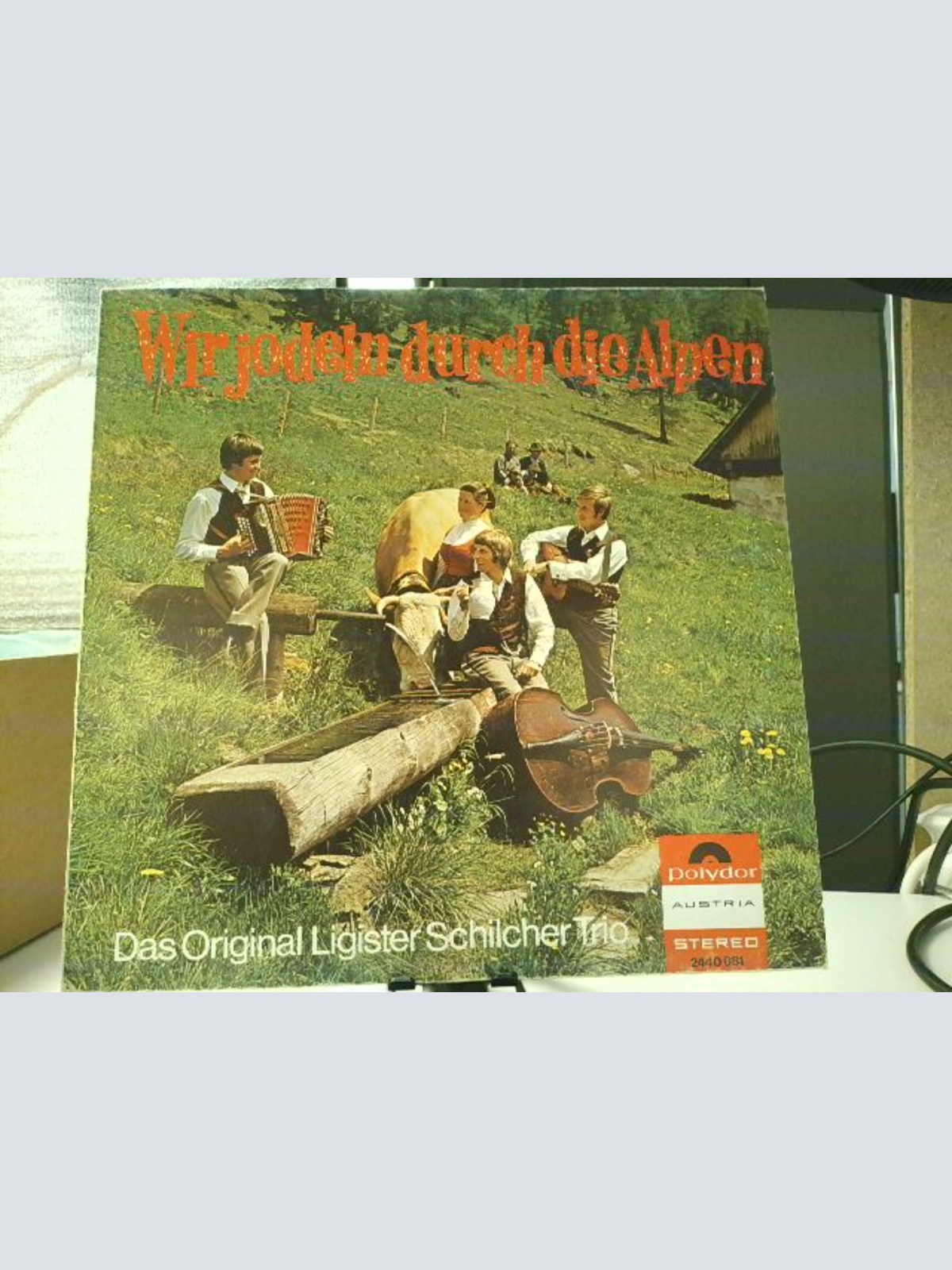 LP / Das Original Ligister Schilcher Trio – Wir Jodeln Durch Die Alpen