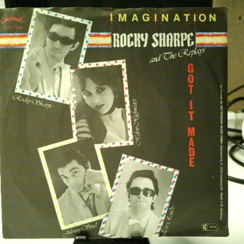 SINGLE / Rocky Sharpe And The Replays* – Imagination