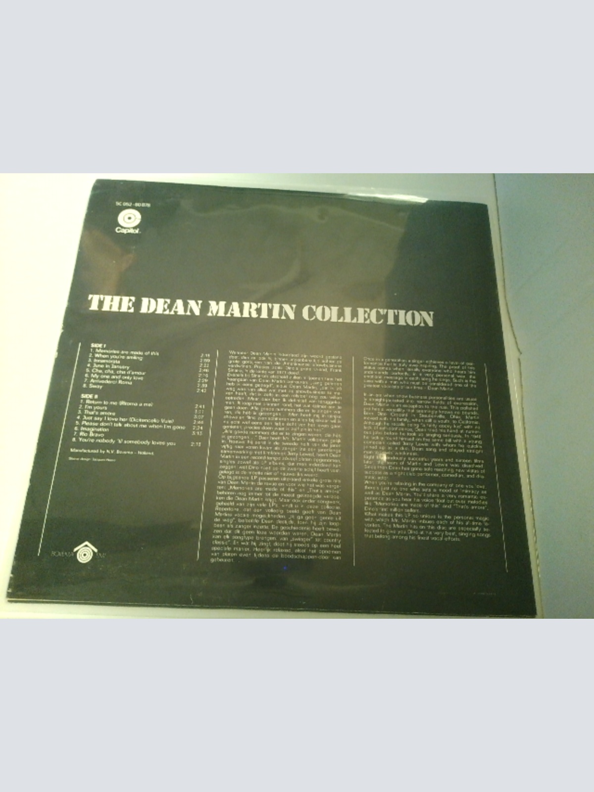 LP / Dean Martin – The Dean Martin Collection