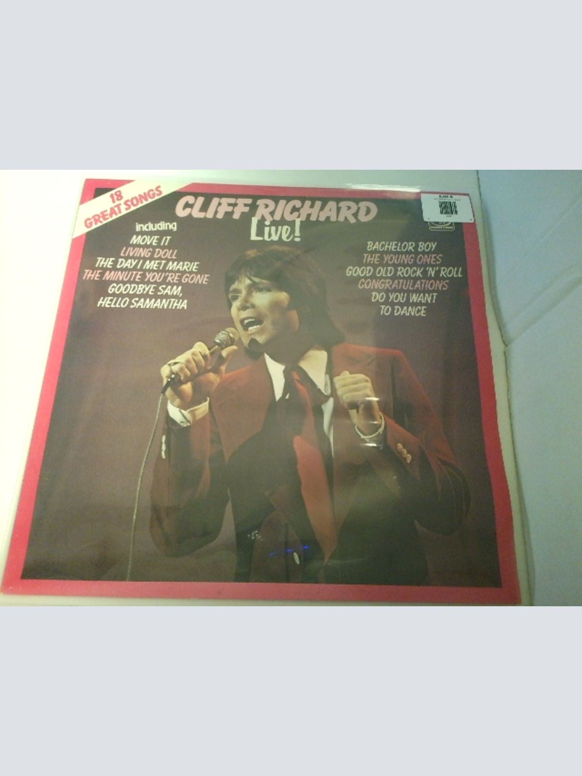 LP / Cliff Richard – Live!