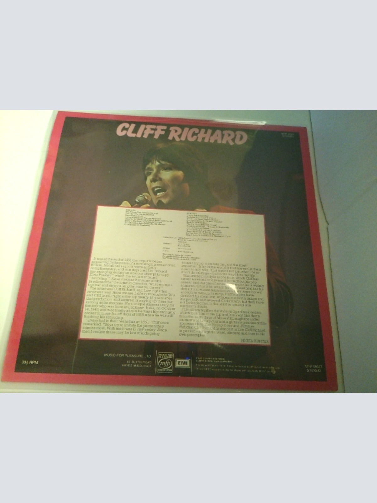 LP / Cliff Richard – Live!