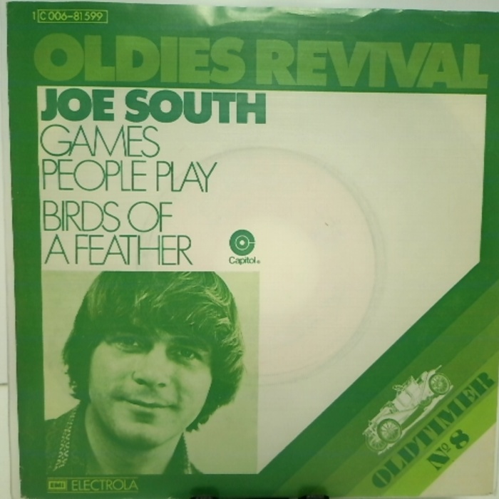 SINGLE / Joe South – Games People Play / Birds Of A Feather