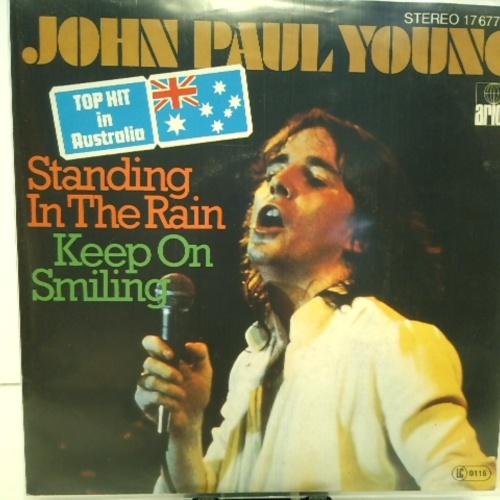 SINGLE / John Paul Young – Standing In The Rain / Keep On Smiling