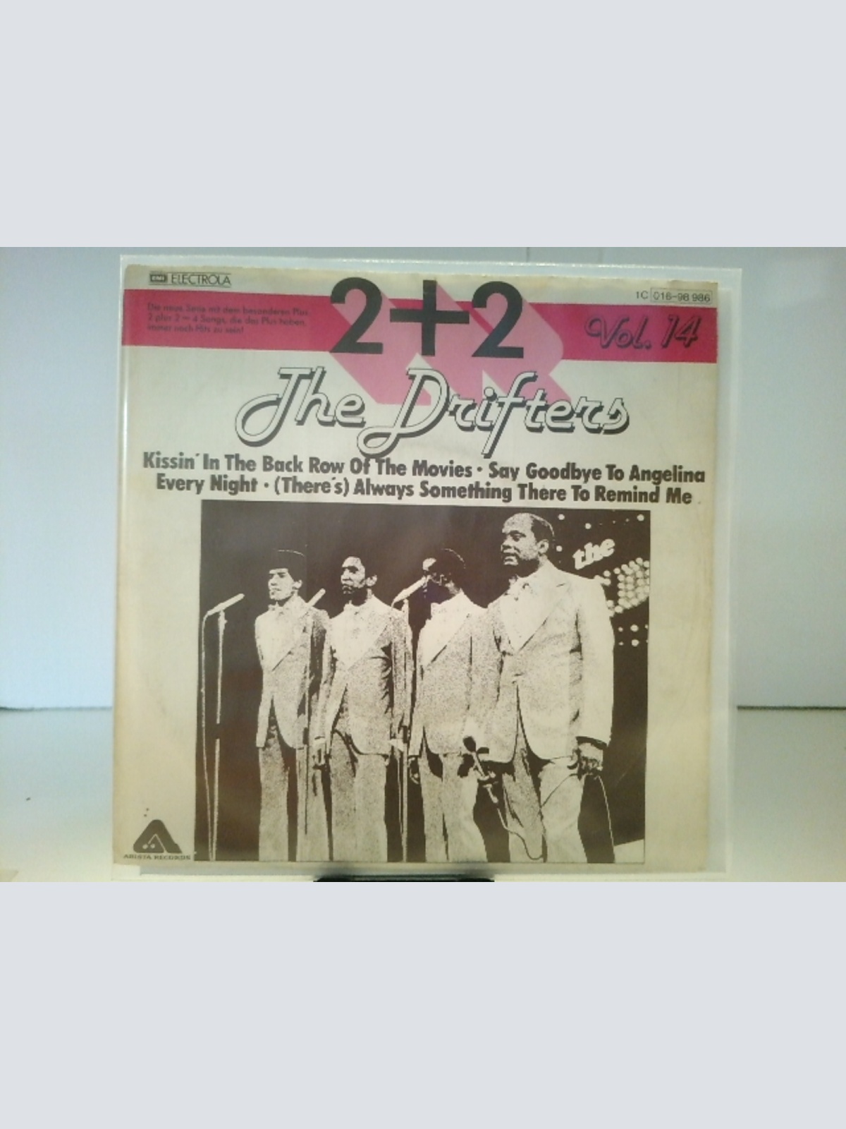 SINGLE / The Drifters – Kissin' In The Back Row Of The Movies / Say Goodbye To Aangelina / Every Night