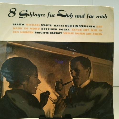 SINGLE / Various – 8 Schlager Für Dich Und Für Mich