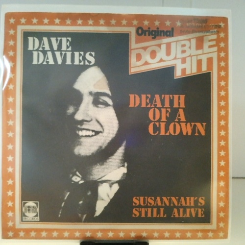 SINGLE / Dave Davies – Death Of A Clown / Susannah's Still Alive