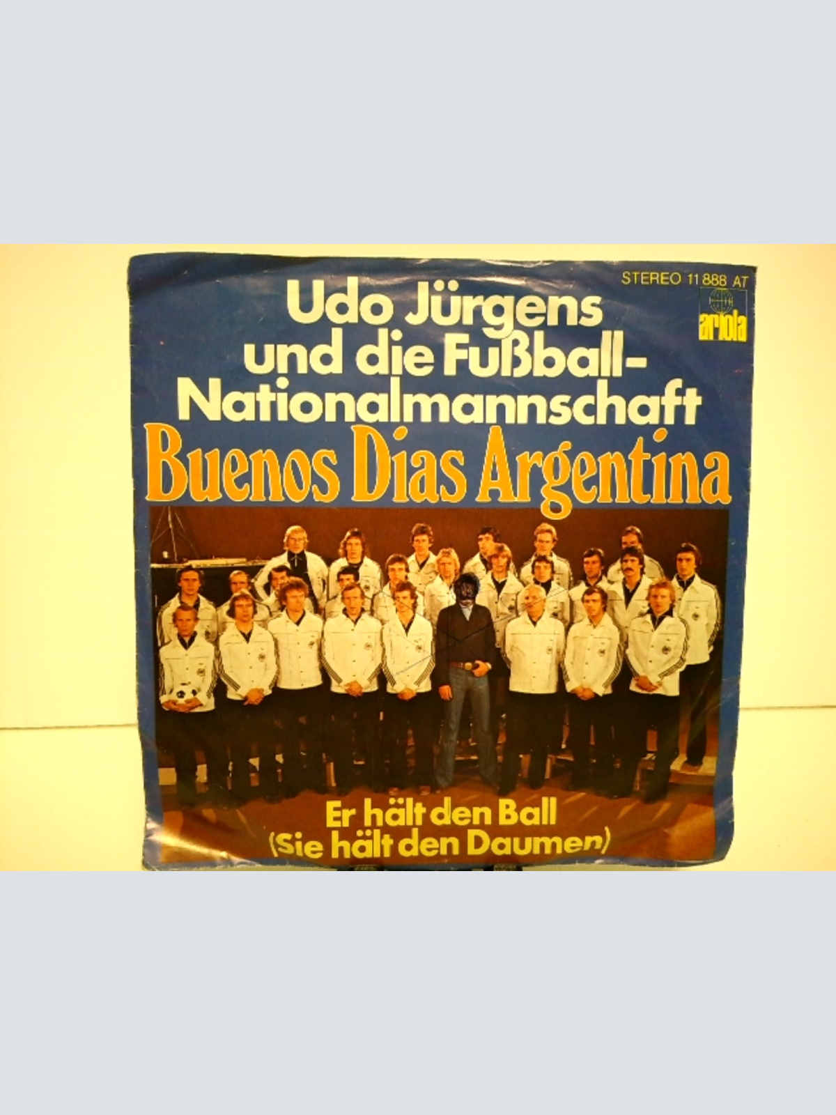 SINGLE / Udo Jürgens Und Die Fußball-Nationalmannschaft – Buenos Dias Argentina