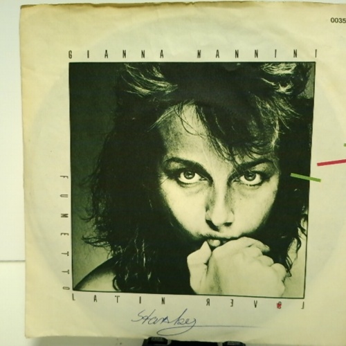 SINGLE / Gianna Nannini – Latin Lover / Fumetto