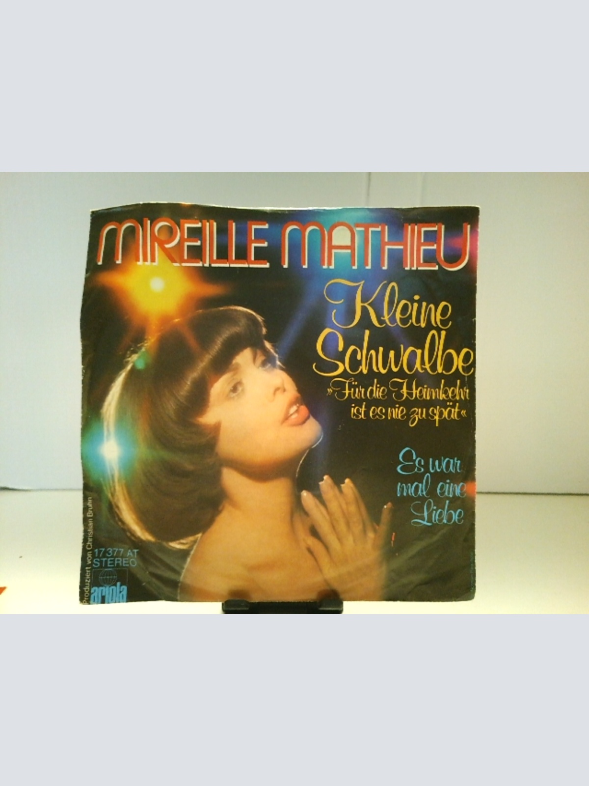 SINGLE / Mireille Mathieu – Kleine Schwalbe (Für Die Heimkehr Ist Es Nie Zu Spät)