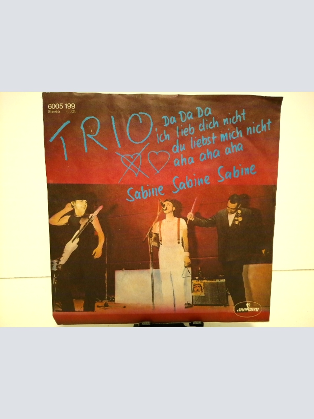 SINGLE / Trio – Da Da Da Ich Lieb Dich Nicht Du Liebst Mich Nicht Aha Aha Aha / Sabine Sabine Sabine