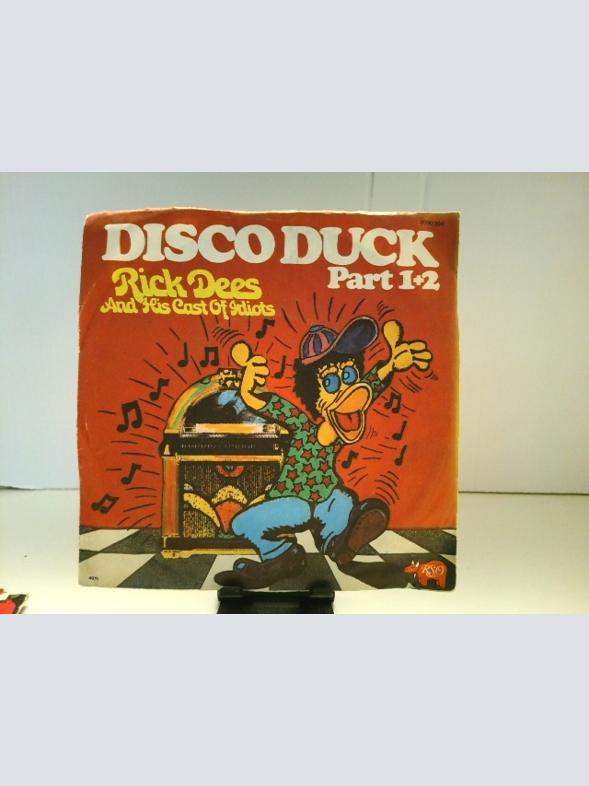 SINGLE / Rick Dees And His Cast Of Idiots* – Disco Duck Part 1+2