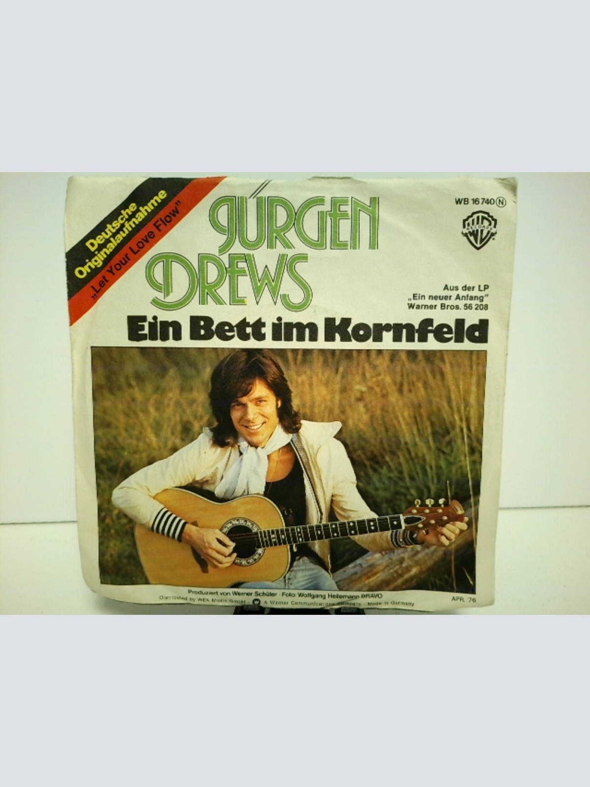 SINGLE / Jürgen Drews – Ein Bett Im Kornfeld