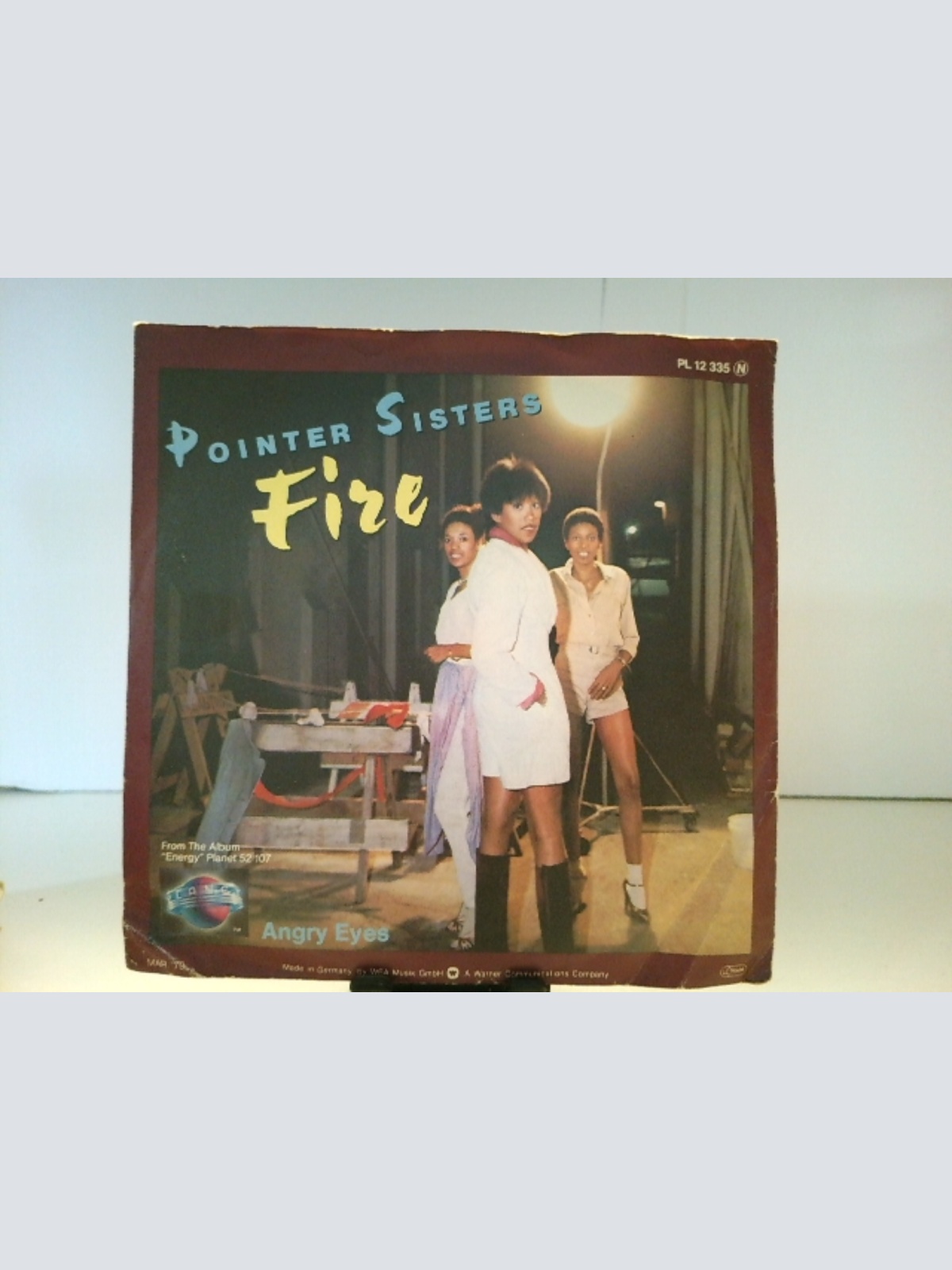 SINGLE / Pointer Sisters – Angry Eyes / Fire