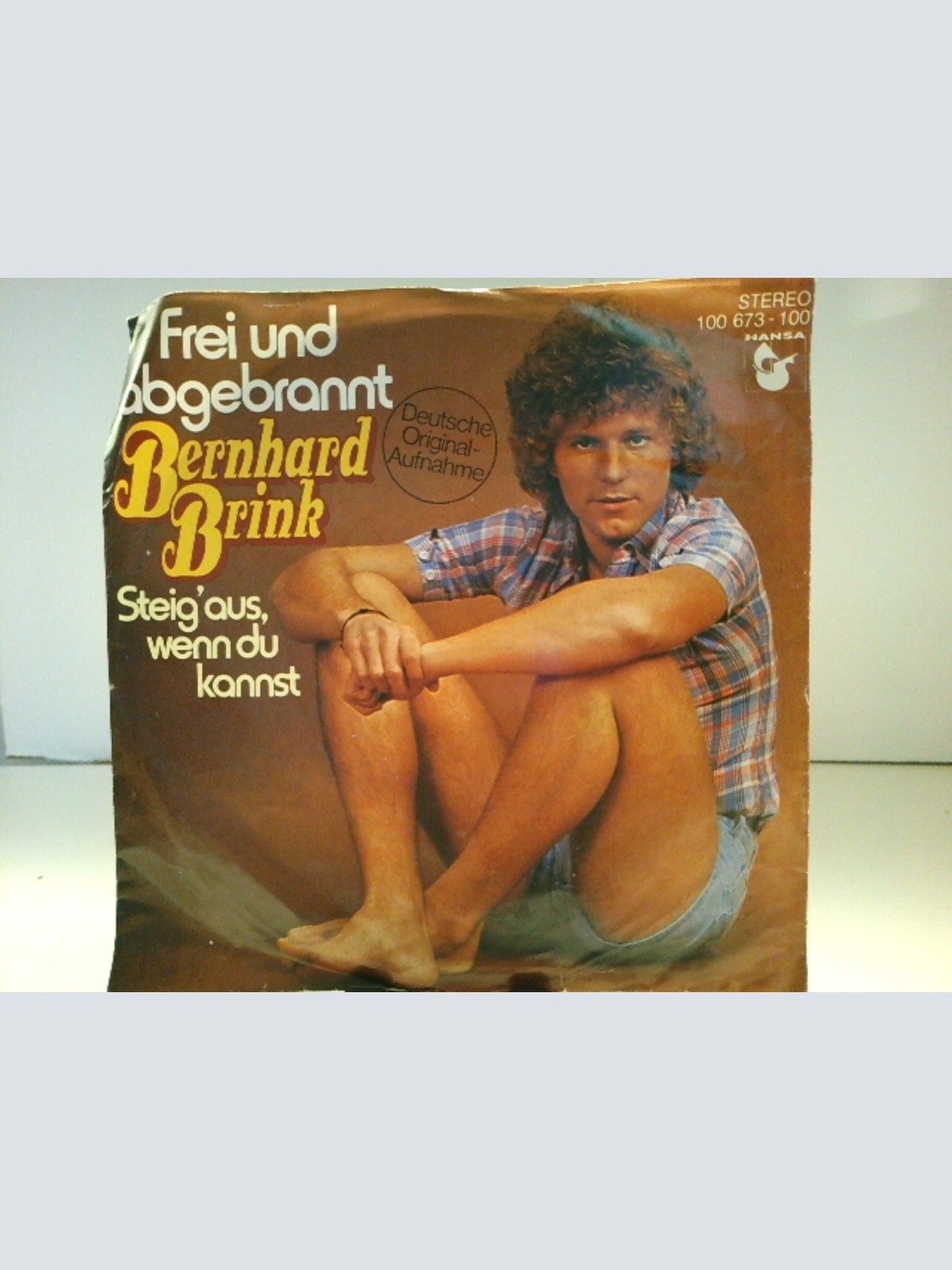 SINGLE / Bernhard Brink – Frei Und Abgebrannt