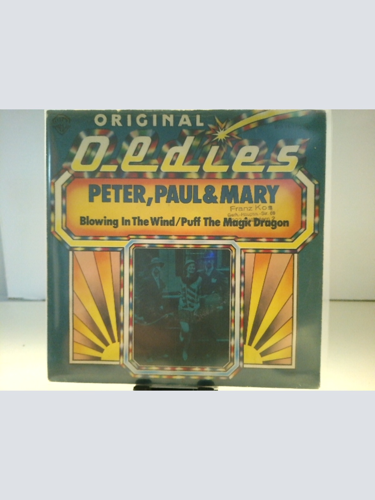 SINGLE / Peter, Paul & Mary – Blowing In The Wind / Puff The Magic Dragon
