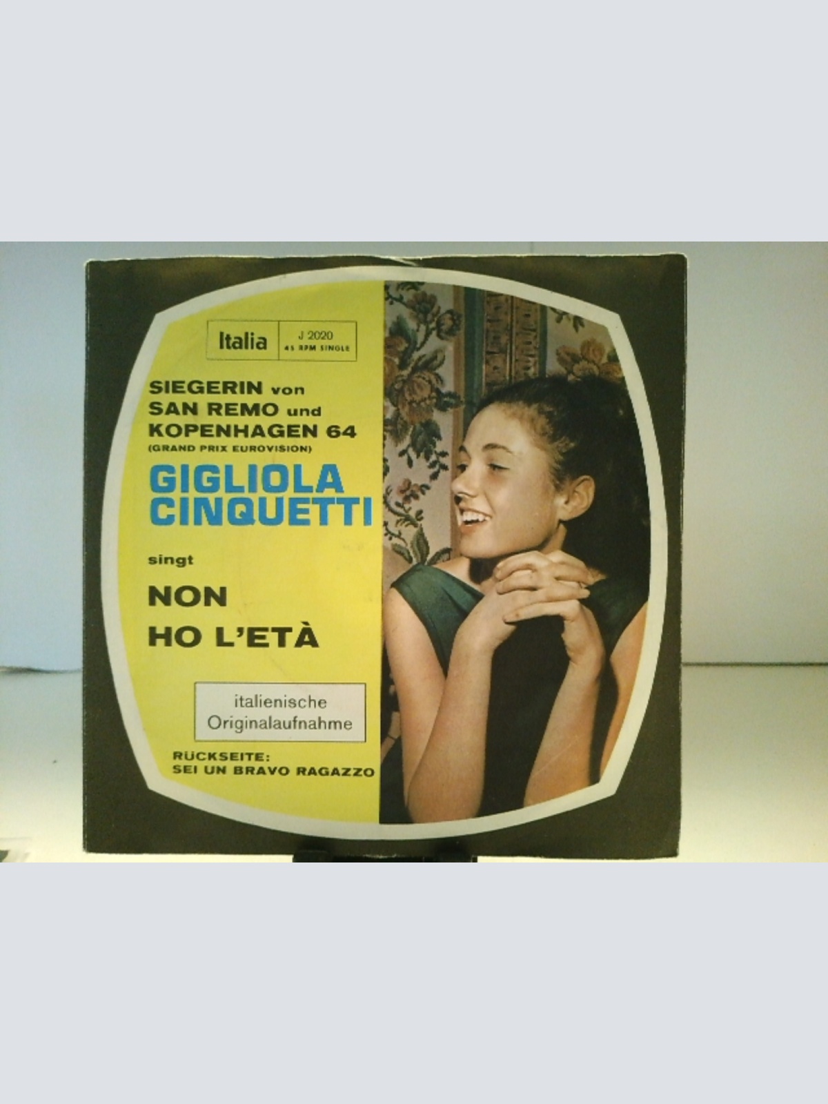 SINGLE / Gigliola Cinquetti – Non Ho L'età