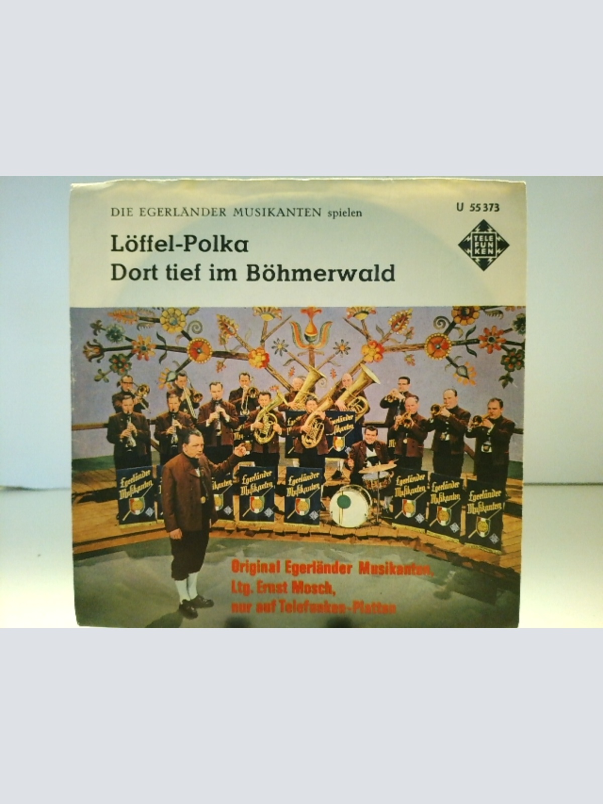 SINGLE / Die Egerländer Musikanten* – Löffel-Polka / Dort Tief Im Böhmerwald