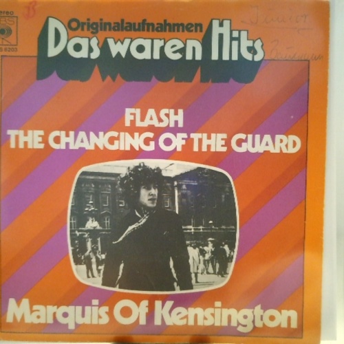 SINGLE / Marquis Of Kensington – Flash / The Changing Of The Guard