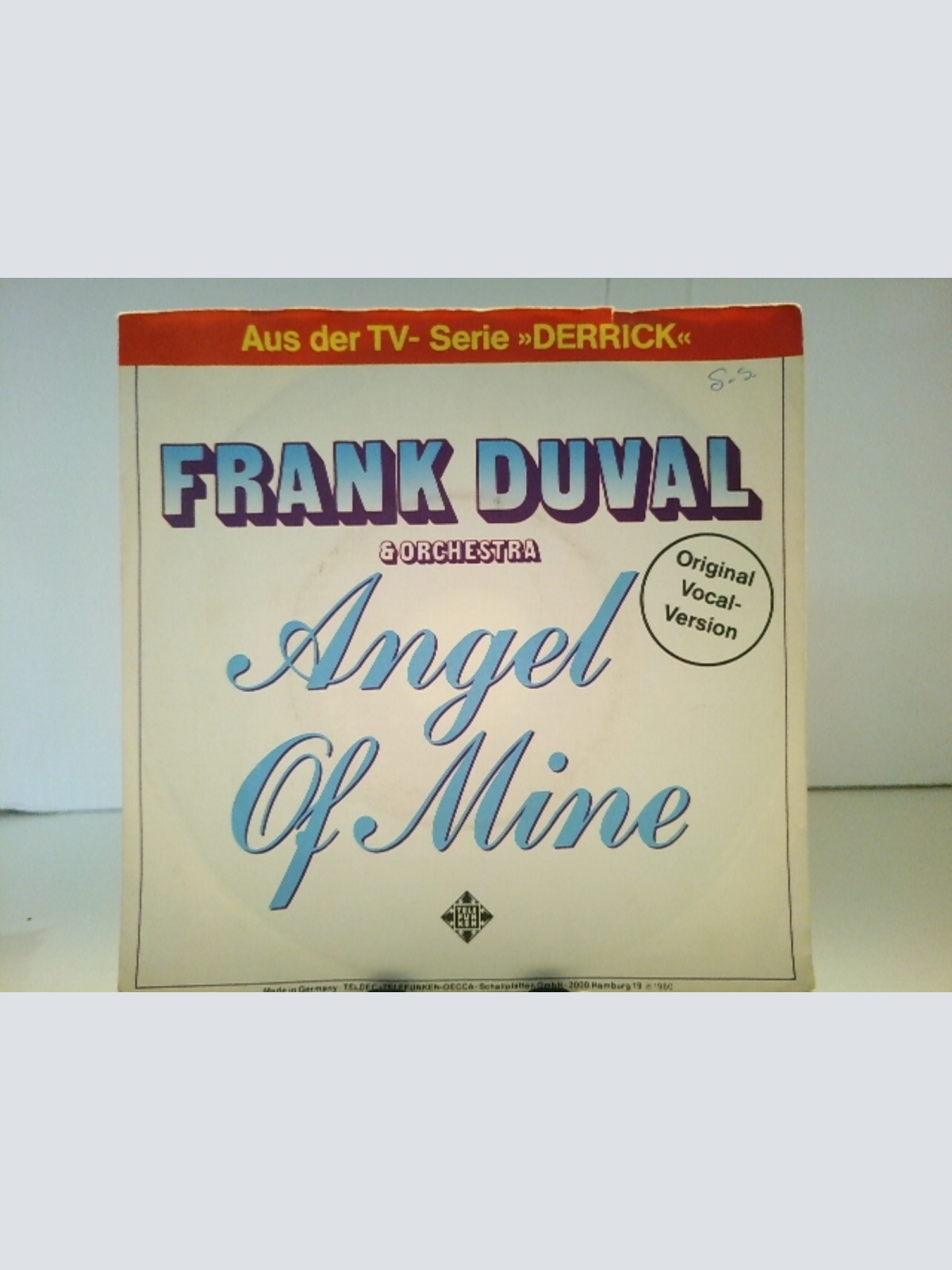 SINGLE / Frank Duval & Orchestra – Angel Of Mine
