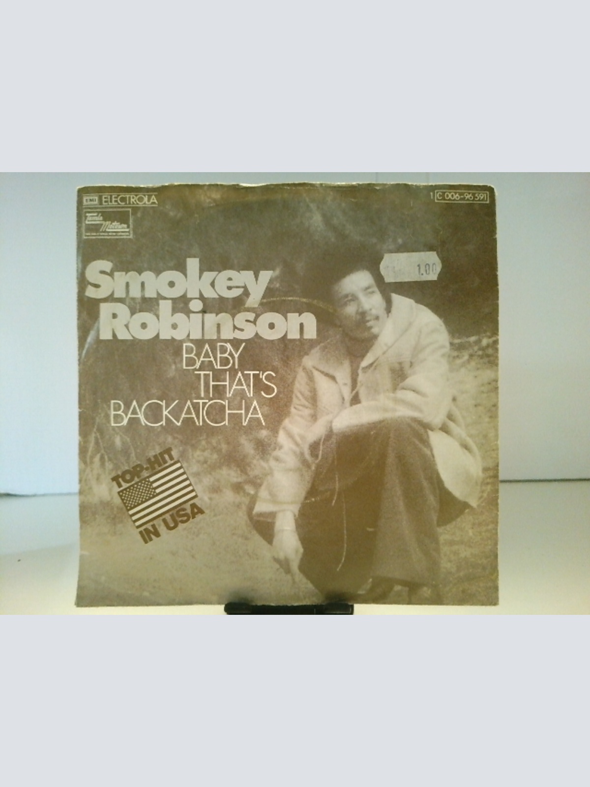 SINGLE / Smokey Robinson – Baby That's Backatcha / Just Passing Through