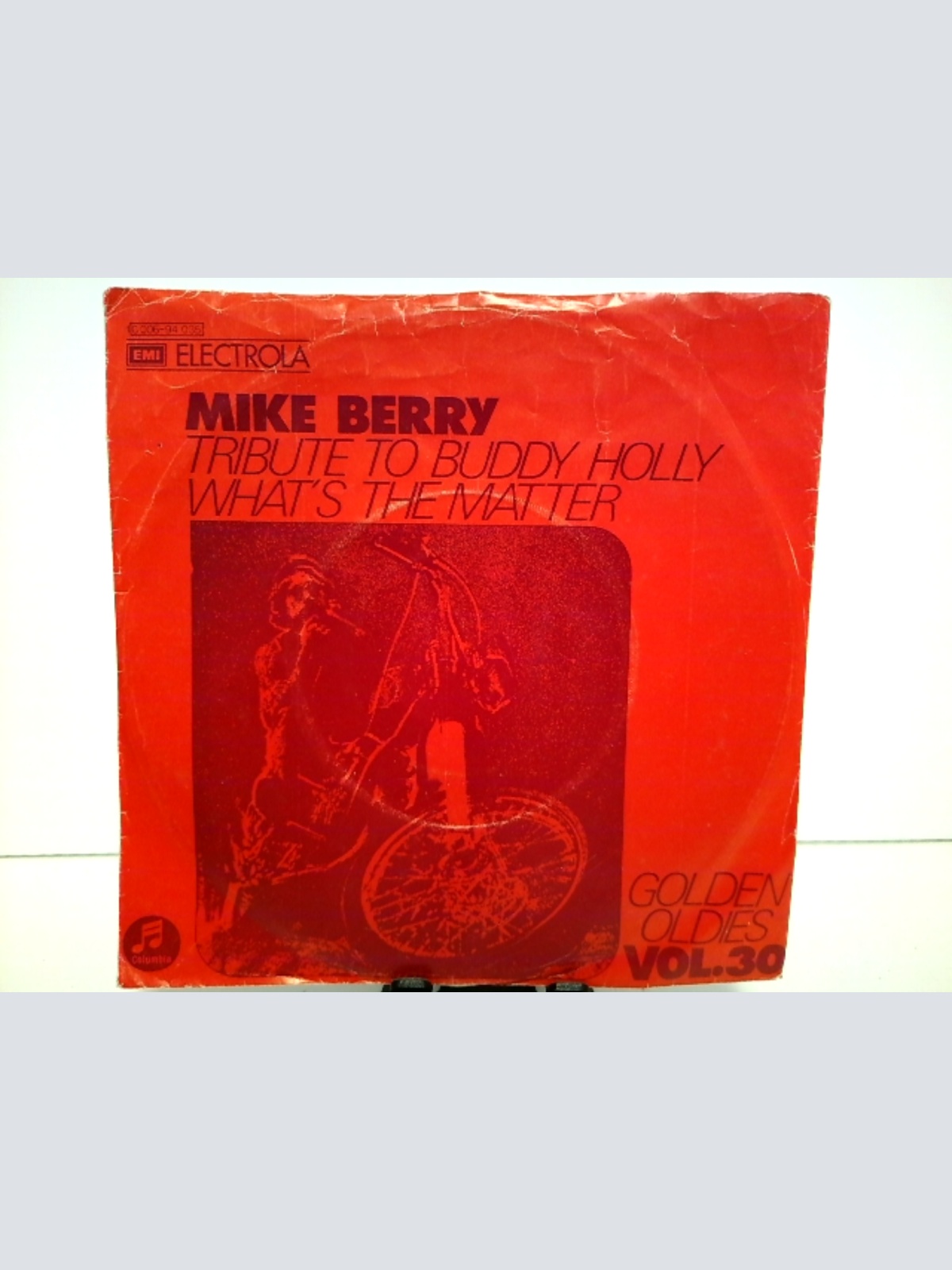 SINGLE / Mike Berry With The Outlaws (3) – Tribute To Buddy Holly / What's The Matter