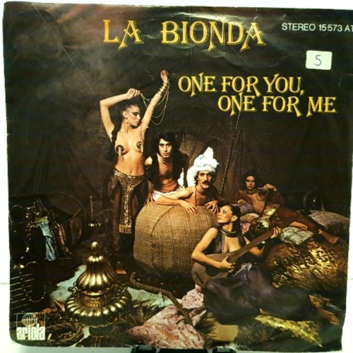 SINGLE / La Bionda – One For You, One For Me