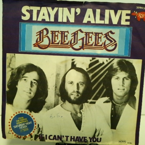 SINGLE / Bee Gees – Stayin Alive