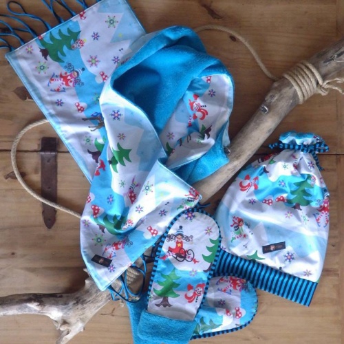 XL Schal Winterwunderwelt