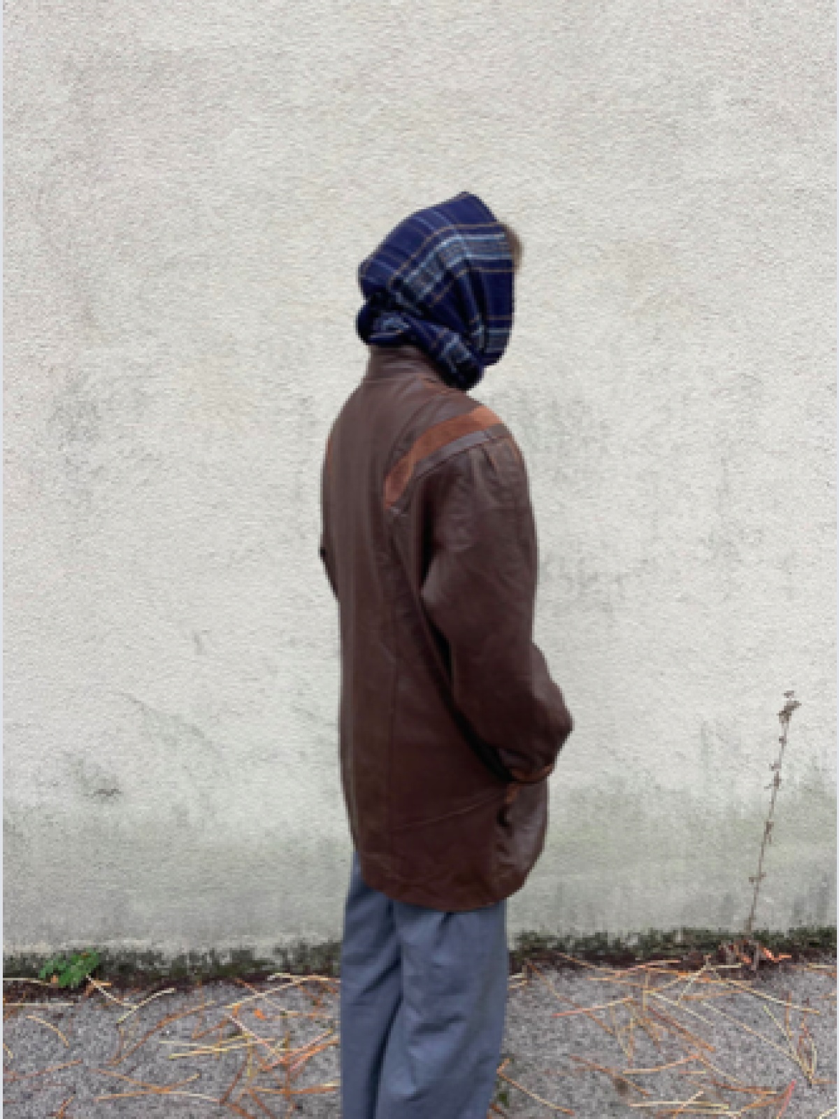 Keginapary Leatherjacket L Frühling Lederjacke Echt Leder braun Unisex Herren