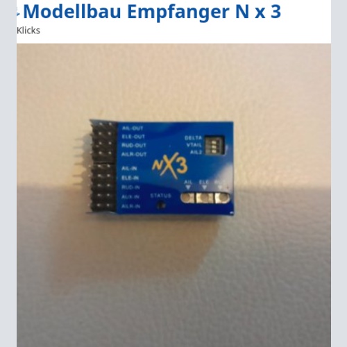 Modellbau Rudermix-4-cannel