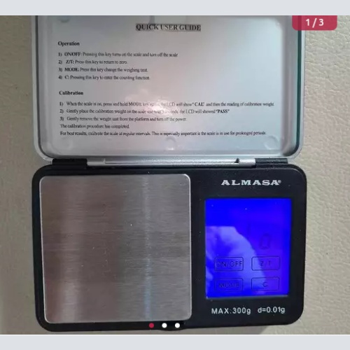 Präzisionswage 0.01Gramm