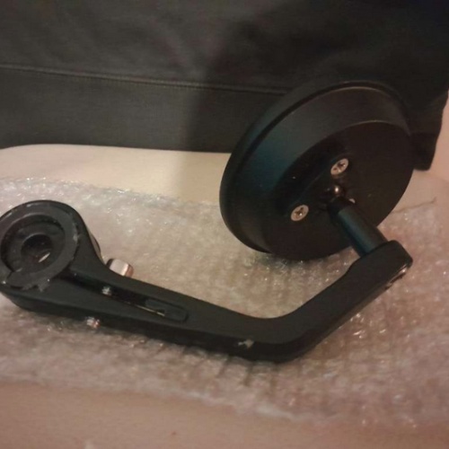 Lenkerenden-Spiegel schwarz