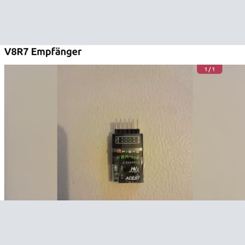V8R7 4-cannel Empfänger