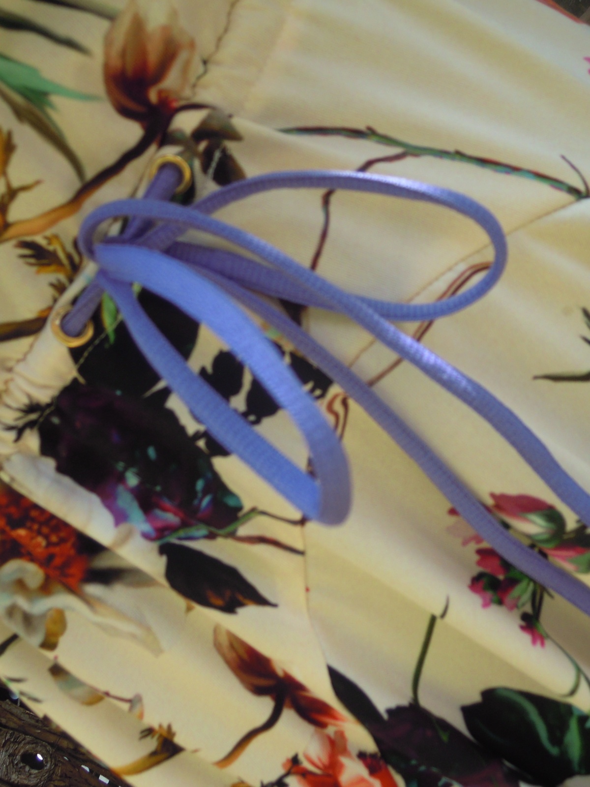 Elfen Zipfelkleid Bandeaukleid Blumen Einheitsgröße