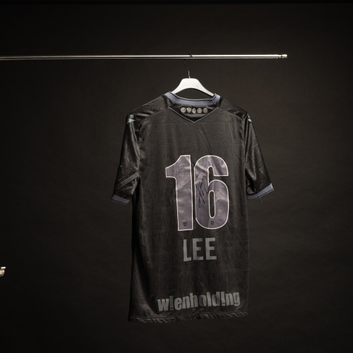 Austria Wien Matchworn Bezirkstrikot LEE