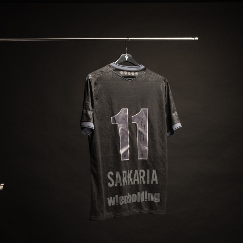 Austria Wien Matchworn Bezirkstrikot SARKARIA