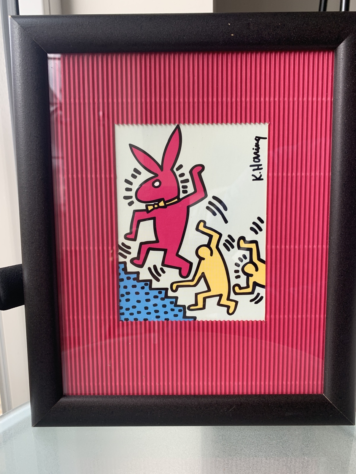 Keith Haring (1958-1990) - Bunny on the run