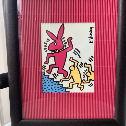 Keith Haring (1958-1990) - Bunny on the run