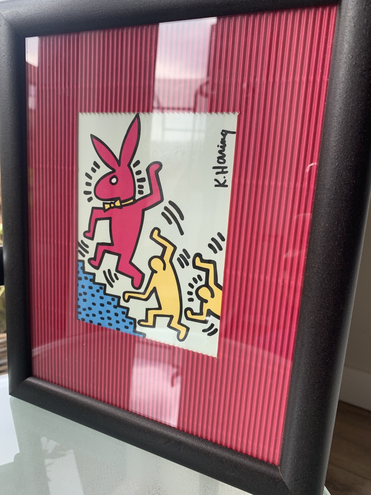 Keith Haring (1958-1990) - Bunny on the run