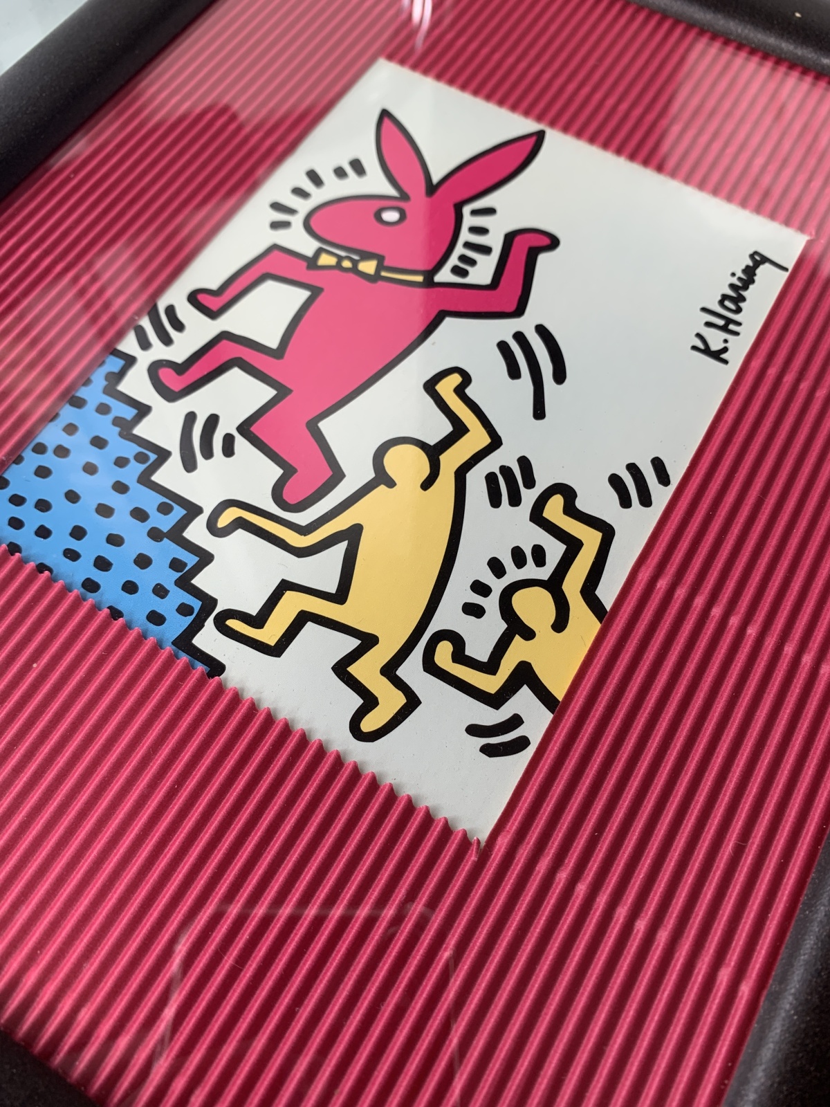 Keith Haring (1958-1990) - Bunny on the run