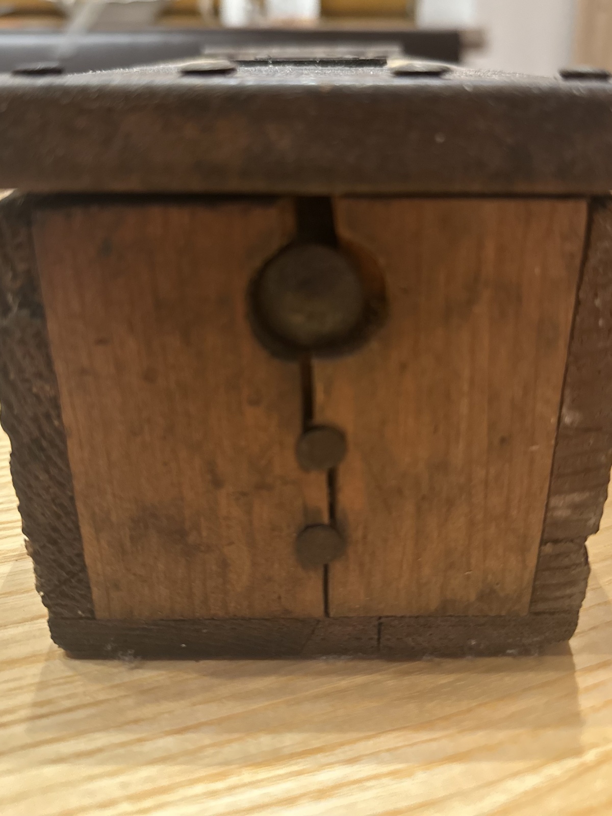 Munitionskiste klein vom 1. Weltkrieg